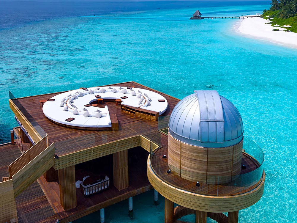 Überwasser-Observatorium Malediven