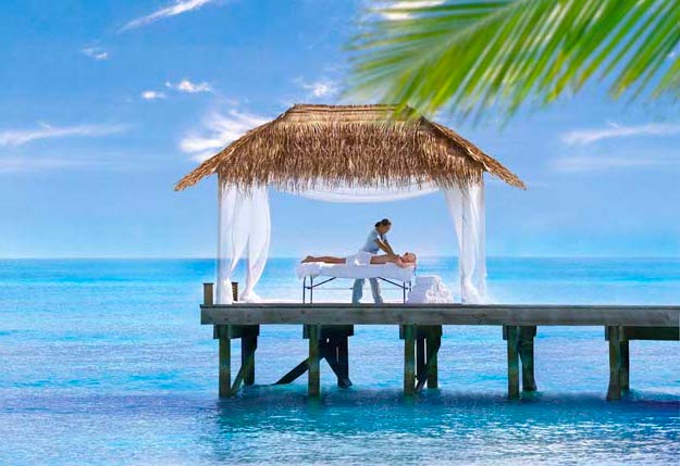 Wellness-Hoteltest: Massage auf den Malediven