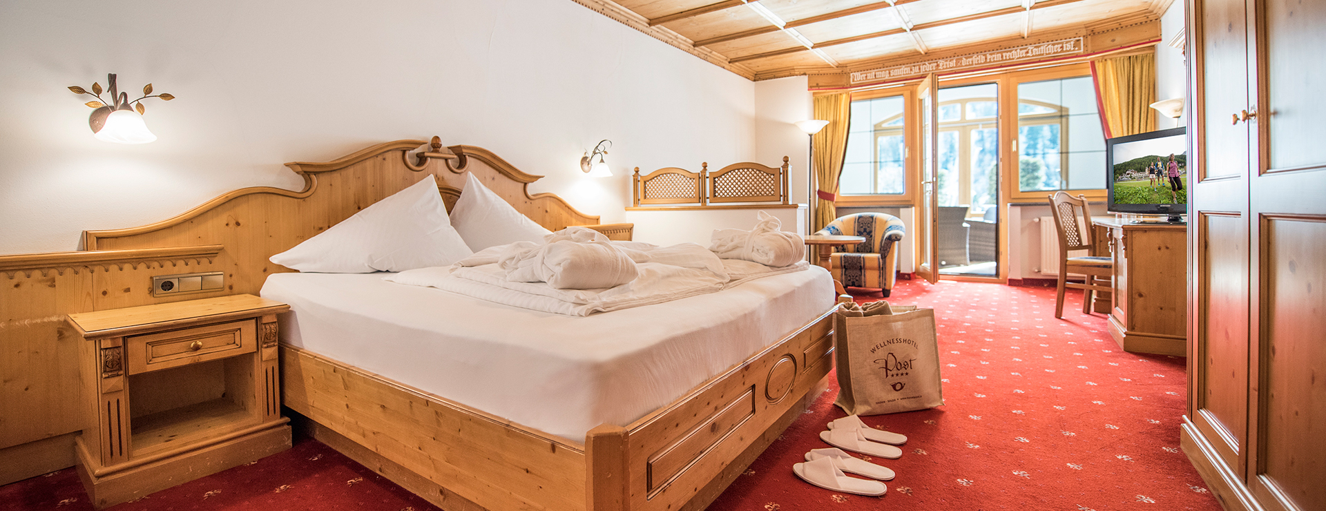 Akupressur: Foto vom Wellnesshotel Alpin Spa Hotel die Post | Wellness Südtirol