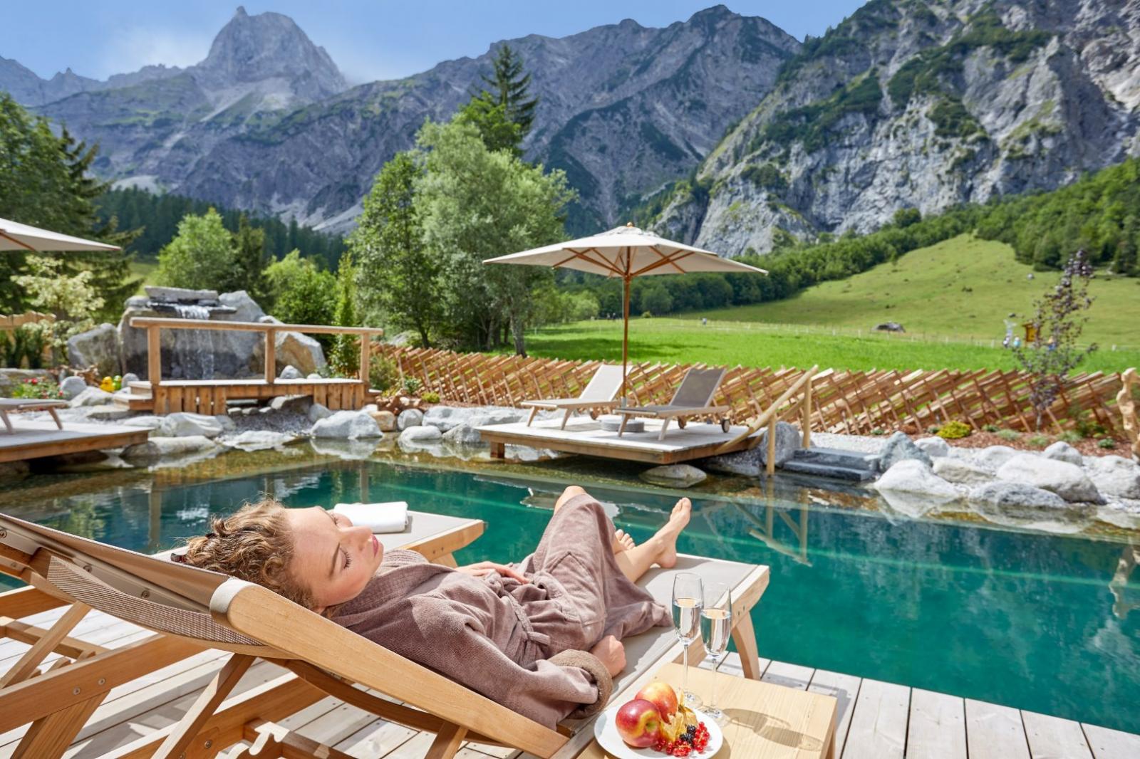 Kaiserbad: Foto vom Wellnesshotel Gramai Alm alpengenuss & natur spa | Wellness Tirol
