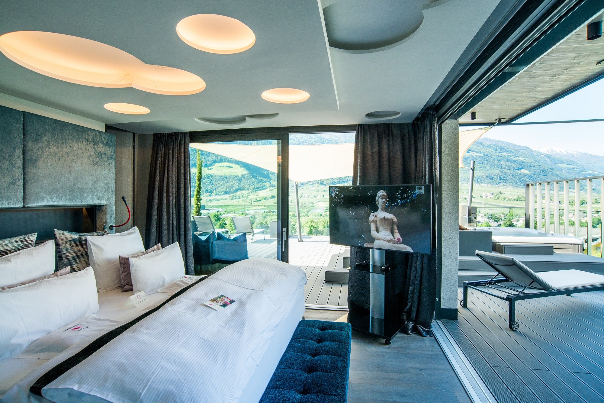 Edelstein-Sauna: Foto vom Wellnesshotel Preidlhof Luxury DolceVita Resort ***** | Wellness Südtirol