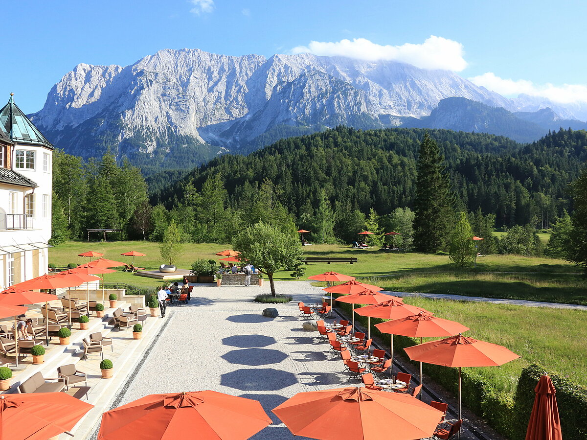 Feng Shui: Foto vom Wellnesshotel Schloss Elmau Luxury Spa Retreat & Cultural Hideaway | Wellness Bayern