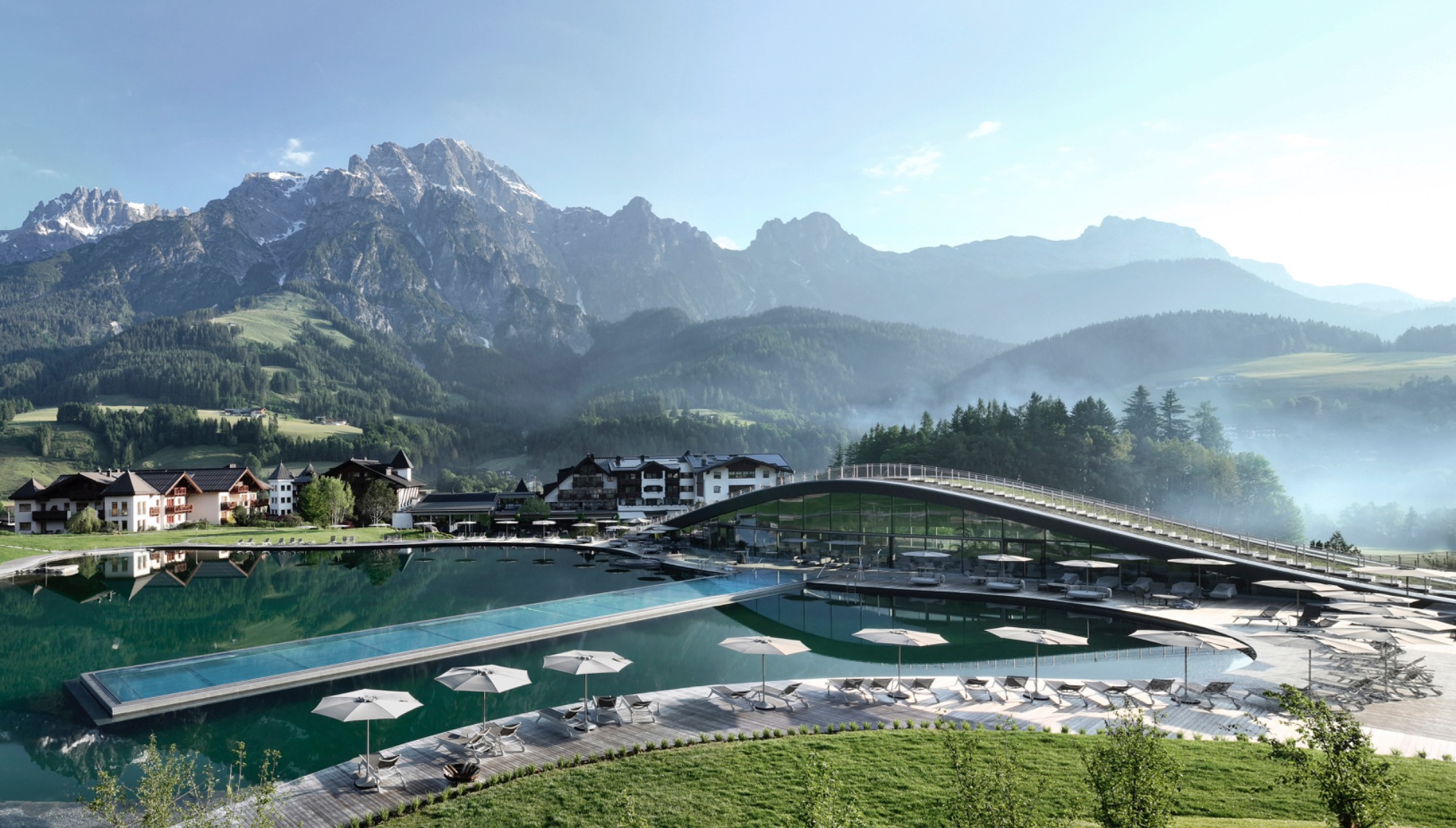 Die 10 besten Pools in alpinen Wellnesshotels